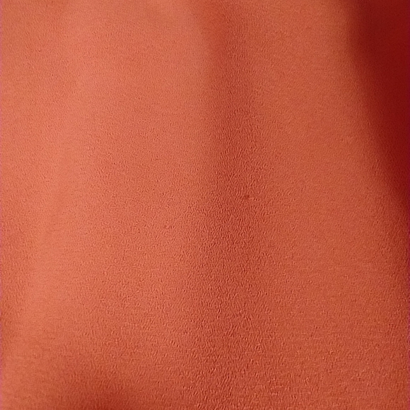 Anthro Maeve Coral Blouse with Lace Sleeves - Picture 8 of 8